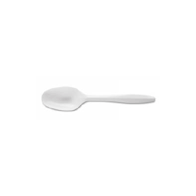 Teaspoon General Purpose White Plastic - Teas