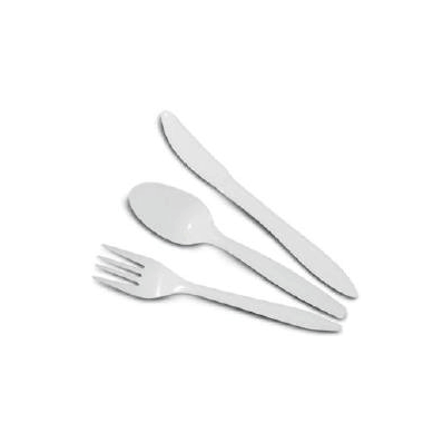 Teaspoon White Plastic - Teaspoon, Plas Wht B