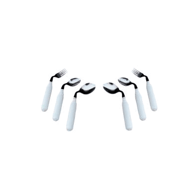 Teaspooon, Cmfrt Grip Curved Rt Hand - - Fab