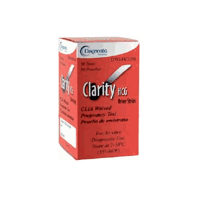 Test Kit Clarity Hcg Pregnancy Hcg Test 25 T
