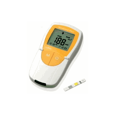 Test Strip Kit Accutrend Cholesterol 25 Test