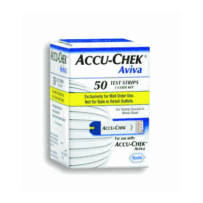 Test Strips, Accu-chek Aviva, 27.00/bx, sold