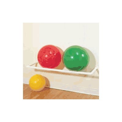 Therapy Ball Wall Rack Wall Mount, 58 L X 17