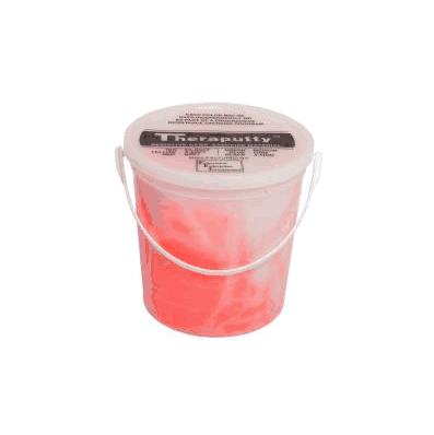 Therapy Putty, Color: Soft Red, 5 lb