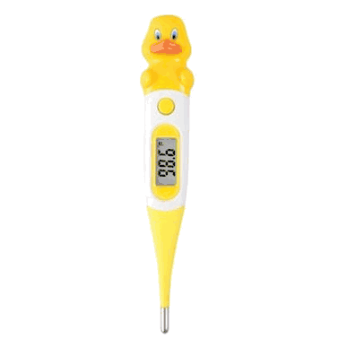 Thermometer, Pediatric Flexible Tip, Duck Cap NovaPlus Digital