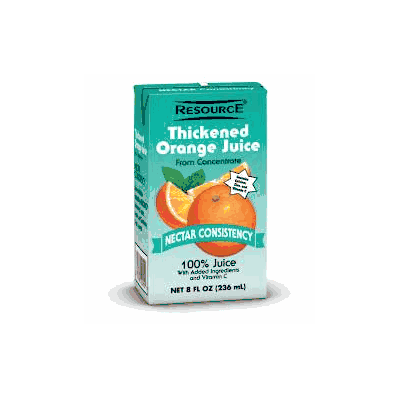 Thickened Beverage Resource 8 Oz. Orange Rea