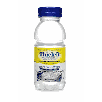 Thickened Water, 8 oz. Bottle Nectar Consistency