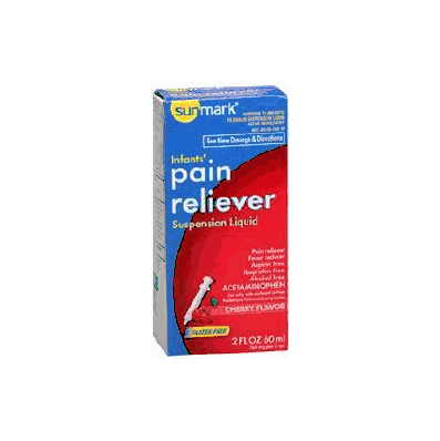 Infant's Pain Reliever Sunmark Suspension 16
