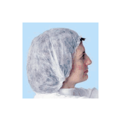 Net, Hair Wht (100/Bg) - - Lagasse