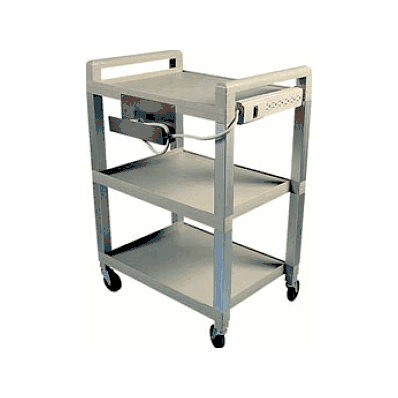 Three Shelf Carts - Cart, ThreE Shelf, W/Draw