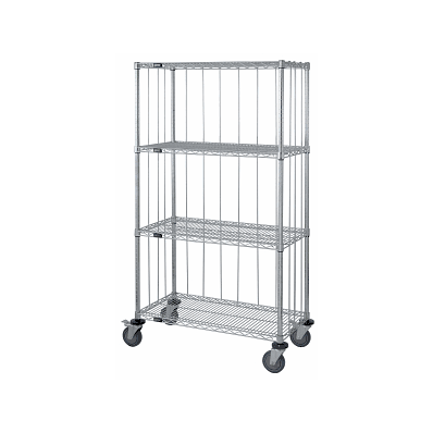 Three Sided Enclosure Carts - Cart, Enclosed,