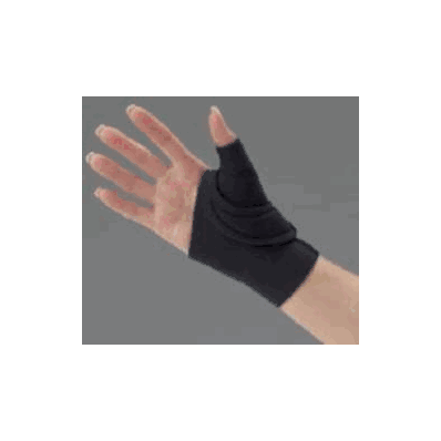 Thumb splint, medium, neoprene, hook and loop, right