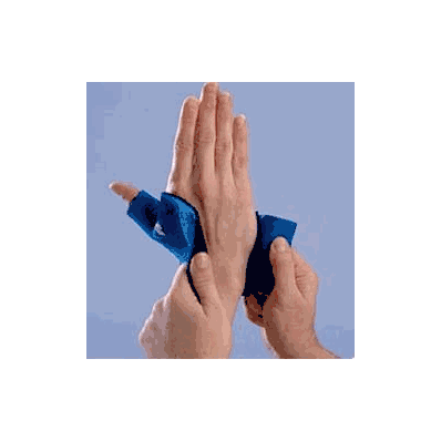 Thumb Splint, Rolyan Wrap-on Blu Rt Sm - - S