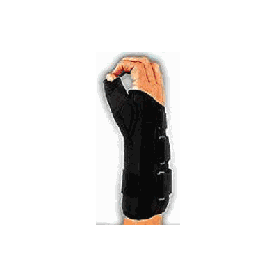 Thumb Splint Thumb Spica Nylon Left Hand Blac
