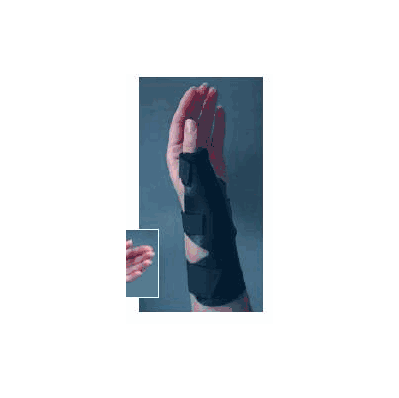 Thumb Splint Thumb Spica Suede / Flannel Left