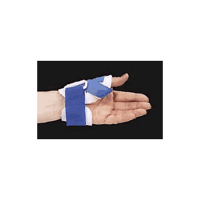 Thumb Splint Wrist Strap Plastic Left Hand Wh