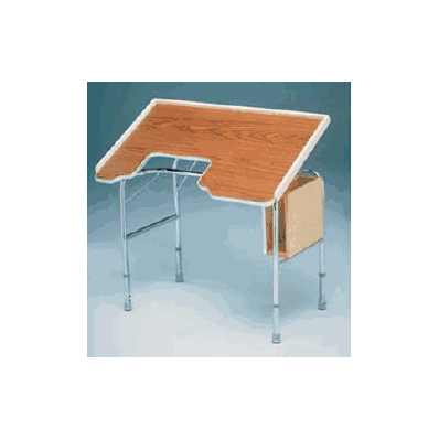 Tilt Top Work Table 24.5 W X 40 L X 25 To 29
