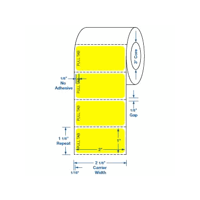 Timemed Labels, Yellow