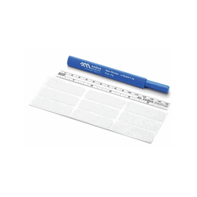 Tip, Fine W/Flexible Ruler And Label - Medlin