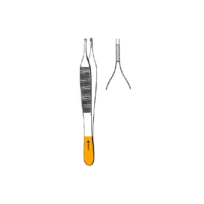 Tissue Forceps Adson-brown Tweezer Type Strai