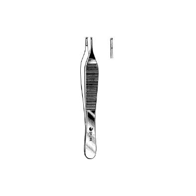 Tissue Forceps Adson Tweezer Type Straight 4-