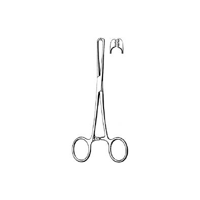 Tissue Forceps Allis Scissor Type Straight 6