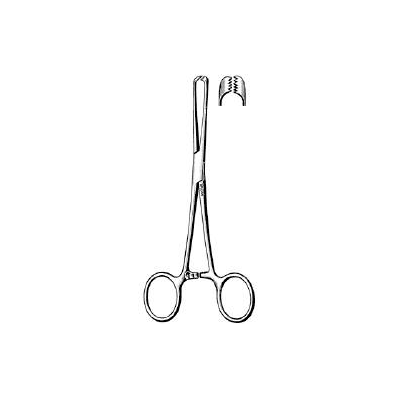 Tissue Forceps Allis Scissor Type Straight 7-
