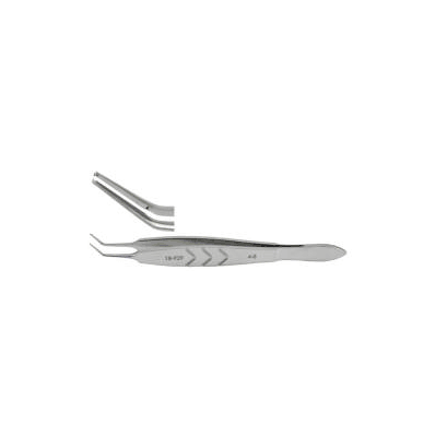 Tissue Forceps Mcpherson Tweezer Type Angled