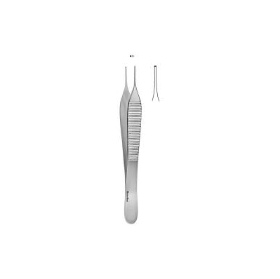 Tissue Forceps Micro Adson 4-3/4 Inch - Force