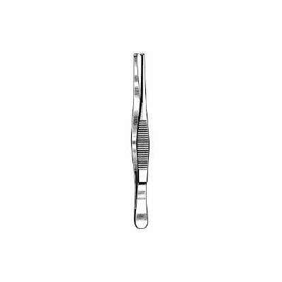 Tissue Forceps Tweezer Type Straight 5-1/2 In