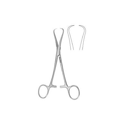 Tissue Holding Forceps Adair 6-1/2 Inch - For