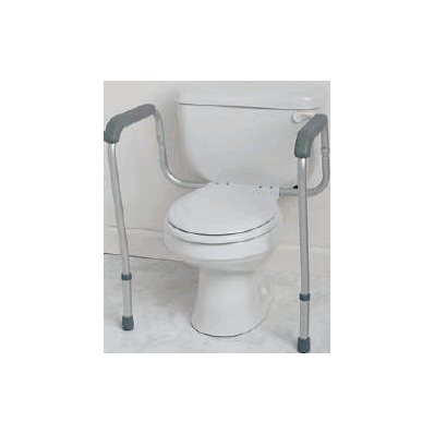 Toilet Safety Rail Aluminum - Rail, Toilet Sf