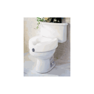 Toilet Seat White 250 Lbs - Seat, Toilet W/O