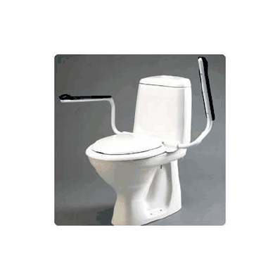 Toilet Support With Armrests Etac White 286