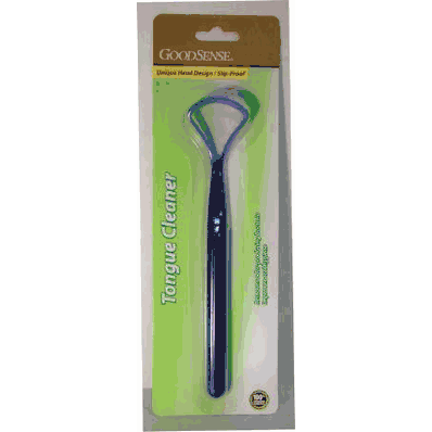 Tongue Cleaner, Blue Handle Color