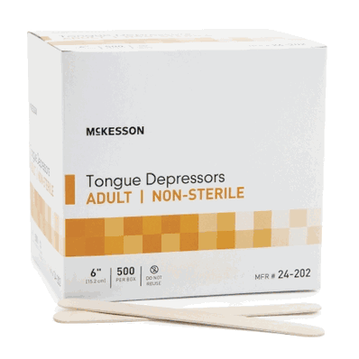 Tongue Depressor Mckesson 6" Long