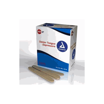 Tongue Depressor Senior 6 Inch - Blade, Tongu