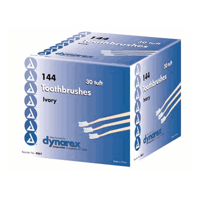 Toothbrushes, Adult 30 Tuft - 10/144/Cs - Dyn