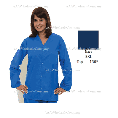 Top Pajama, 3X-Large, Color: Navy