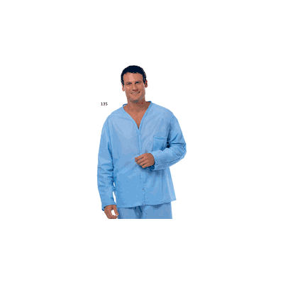 Top Pajama, Unisex Snap Front