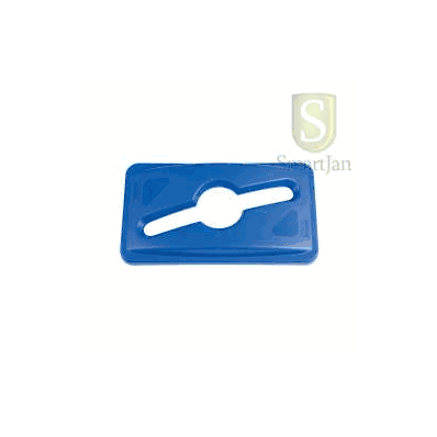 Top, Recyl Cont Slim Jim Sngl Stream Blu (4/C