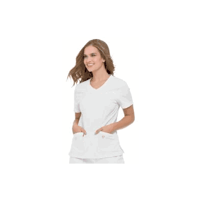 Top, StafF Crossover Gracie Twill Wht Xlg -