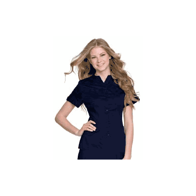 Top, StafF Scrub Modern Fit Fml Carnation Xlg