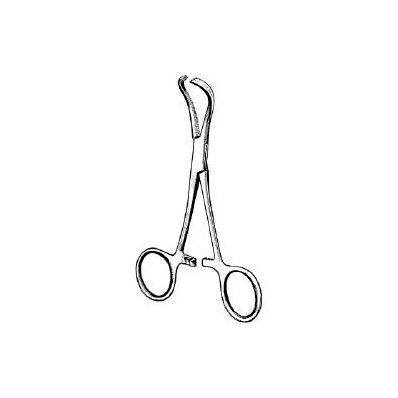 Towel Forceps Lorna-edna Scissor Type Curved
