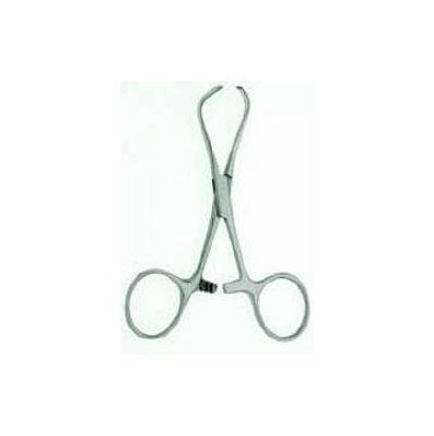 Towel Holding Forceps Lorna Scissor Type Curv
