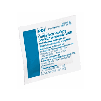 Towelette, Castile Soap, 1m / Cs - Medline