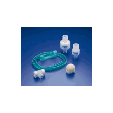 Trach HME, 15 mm I.D. raised fenestration on patient end