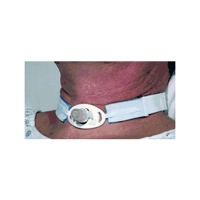 Trach, Neckband, 1"Wide, Adult