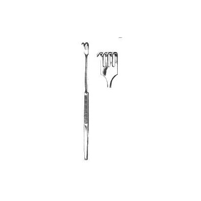 Tracheal Retractor Four Prong - Retractor, Ra