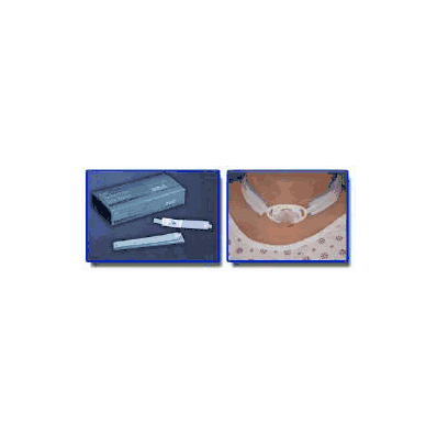Tracheostomy Tube Holder Blue - Extension, T